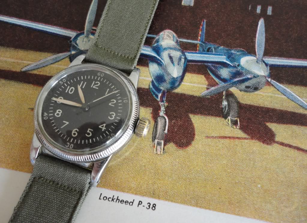 Waltham A-11 Hacking movement watch. Photo courtesy of hq_sandman_ute.