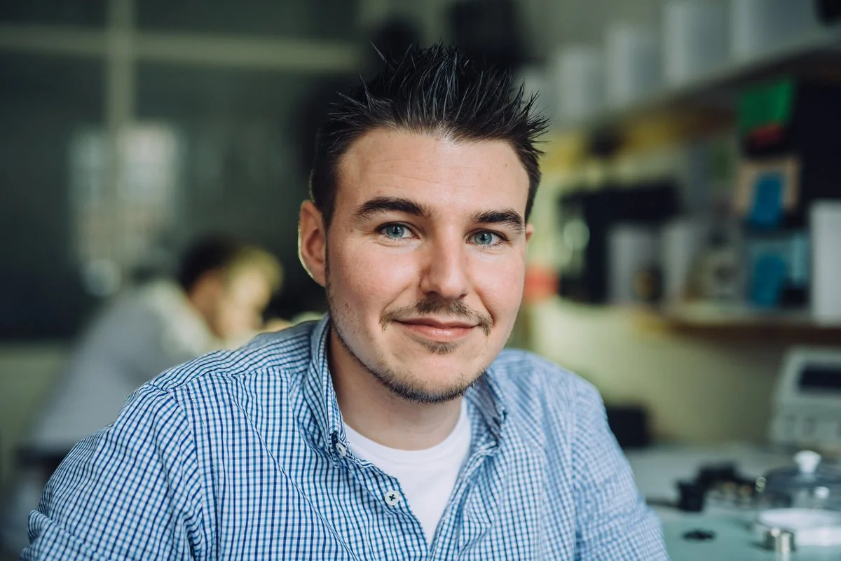  Adrian Buchmann, Senior Designer at Christopher Ward. 