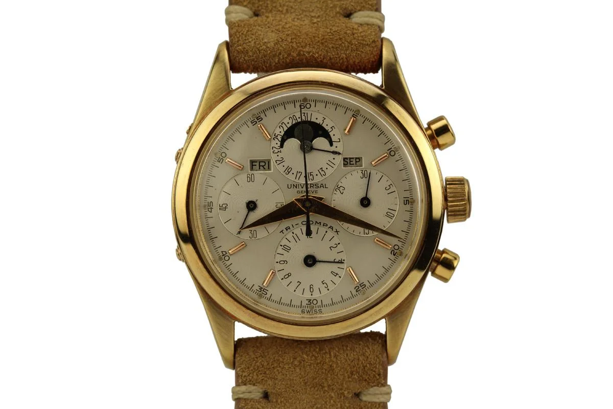 Universal Geneve Tri-Compax Ref. 522100/1. Photo courtesy of Mathew Bain
