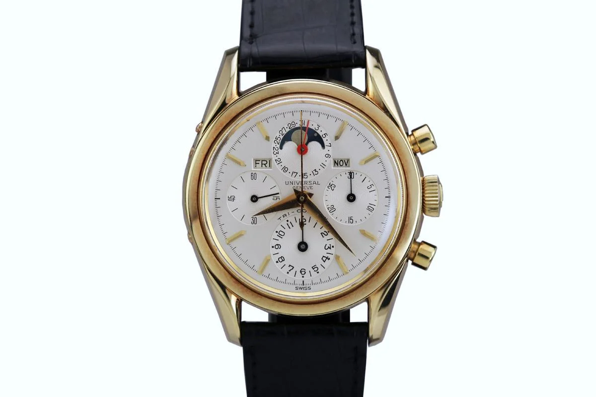 Universal Geneve Tri-Compax Ref. 522101. Photo courtesy of Matthew Bain.