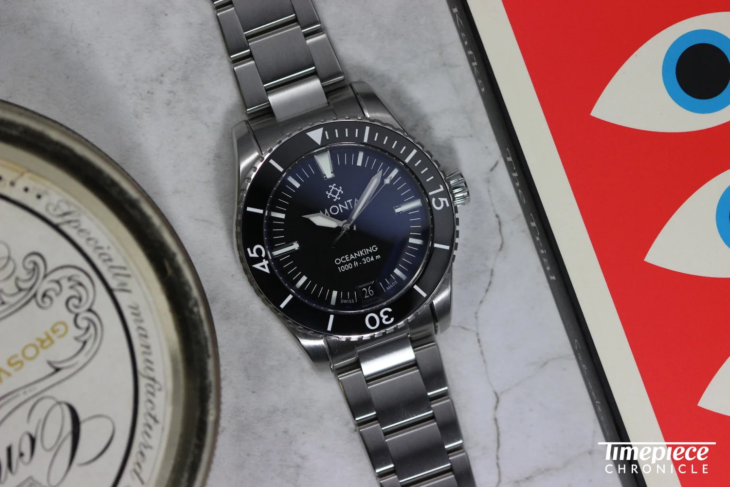 Monta didn't have a catalog to fall back on when designing a watch and instead were inspired by the ethos and culture of dive watches from the 1950s and 1960s.