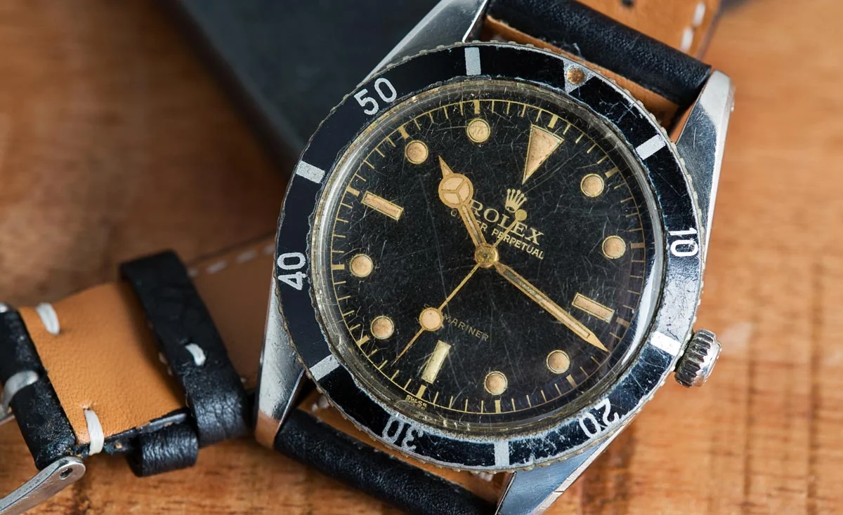 The Rolex Submariner Ref. 6204. Photo courtesy of Bob's Watches.