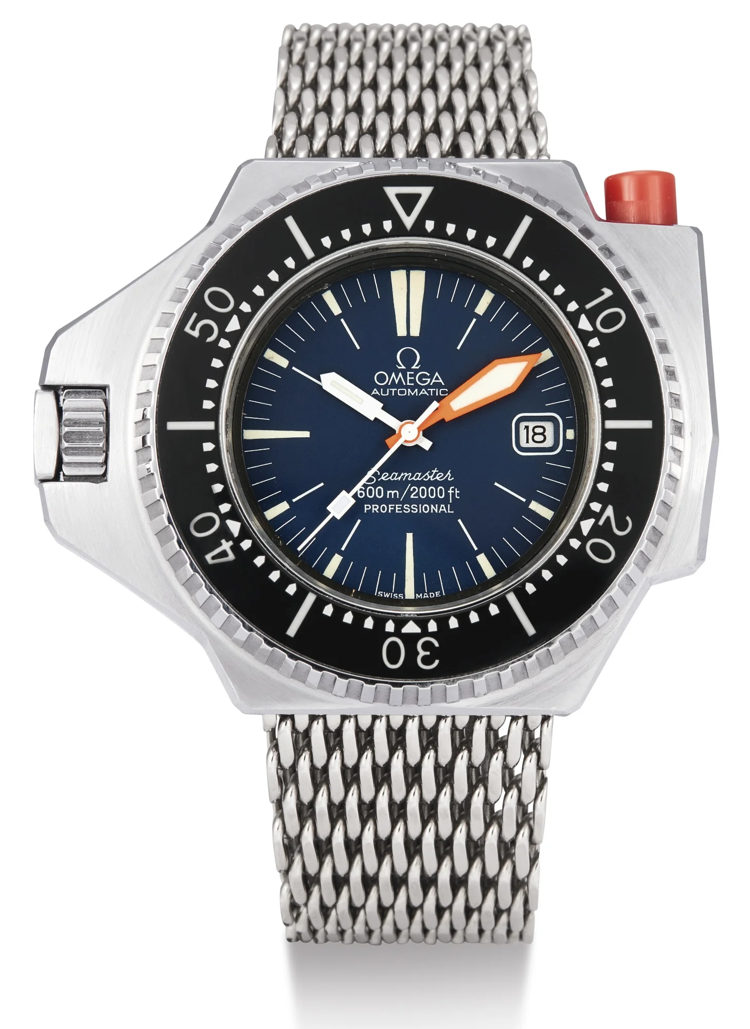 The Omega Seamaster 600, aka the PloProf, circa 1975. Photo courtesy of Sotheby's.