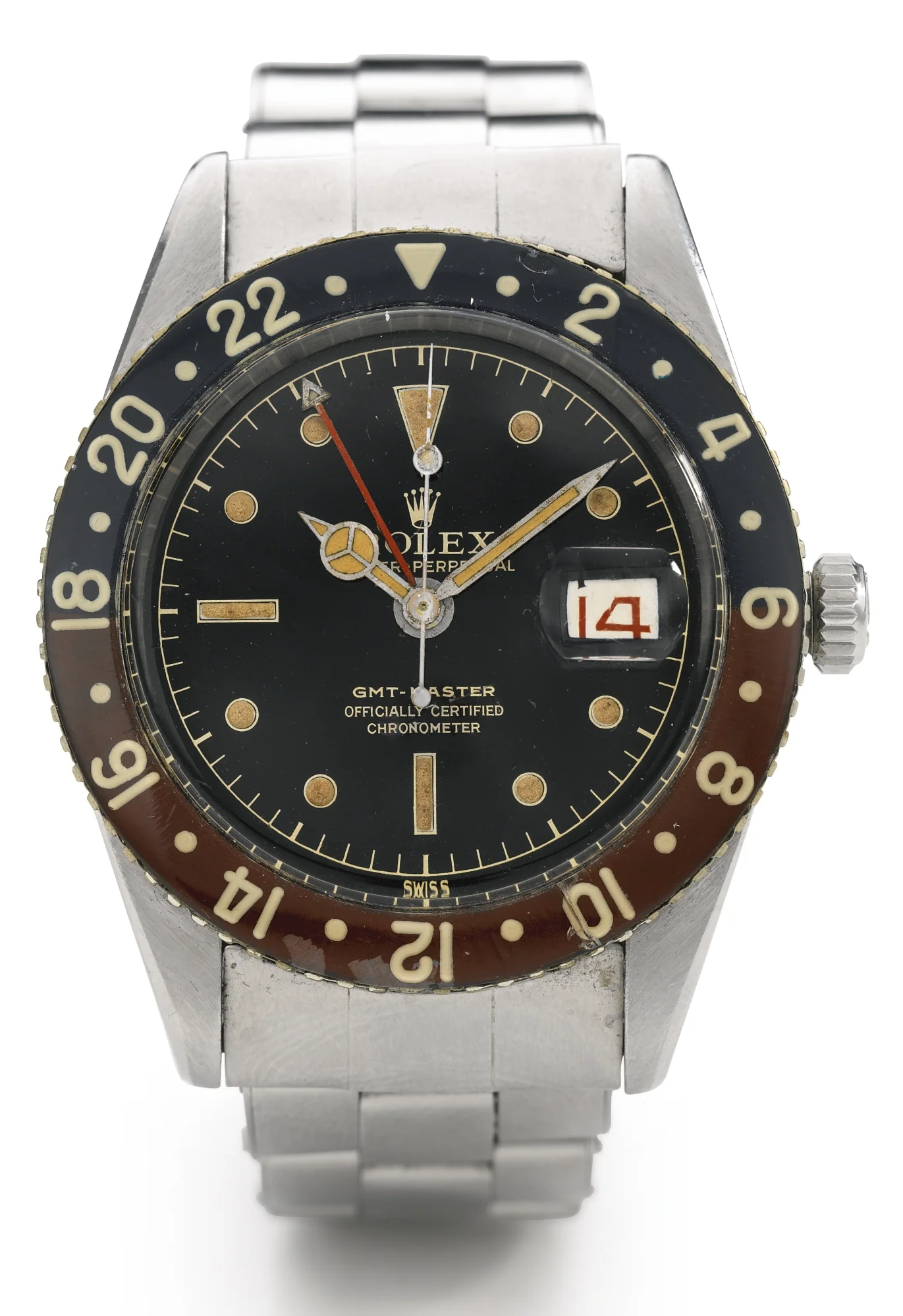 The Rolex GMT-Master Ref. 6542. Photo courtesy of Sotheby's.