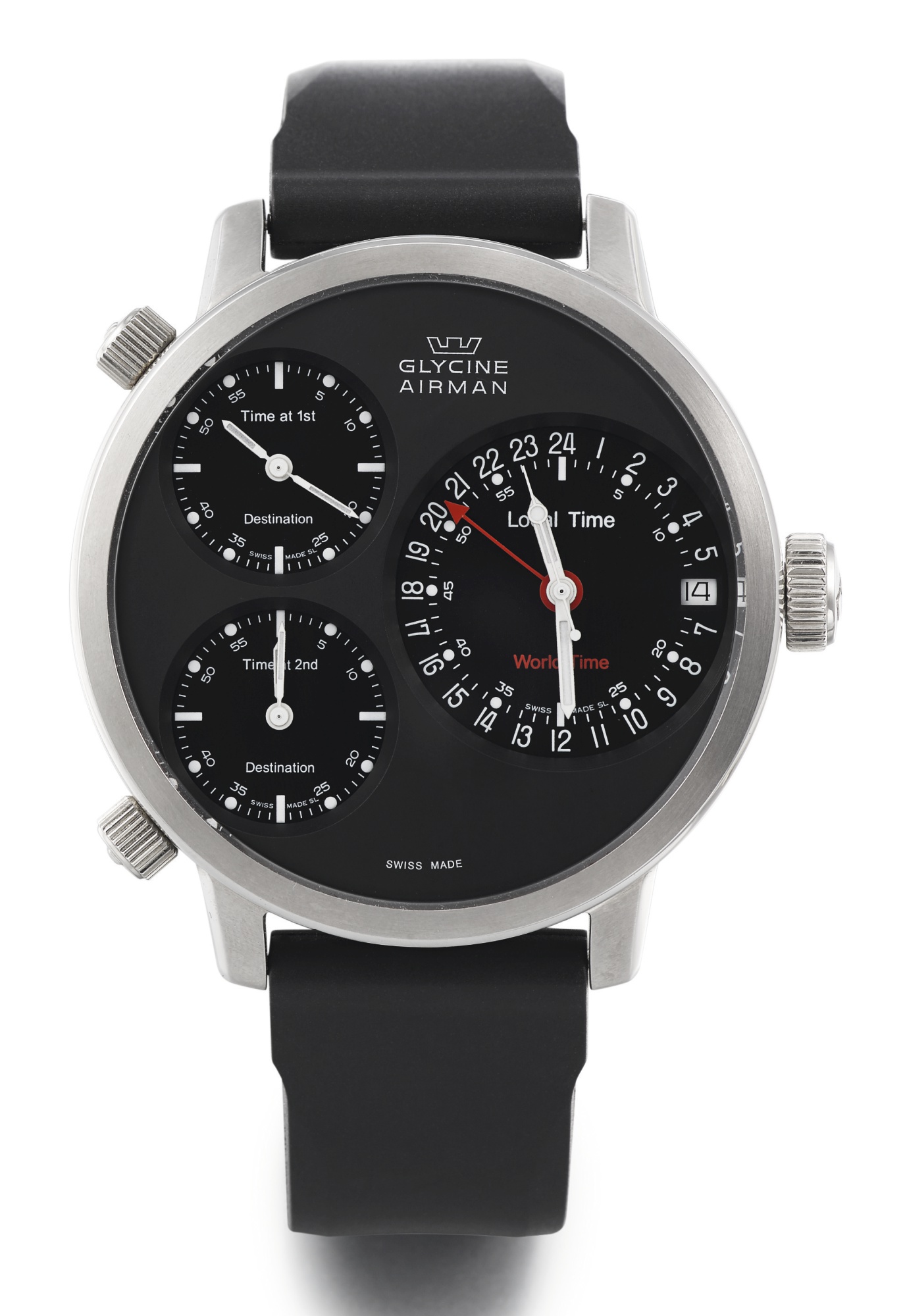 The Glycine Airman 7. Photo courtesy of Sotheby's.
