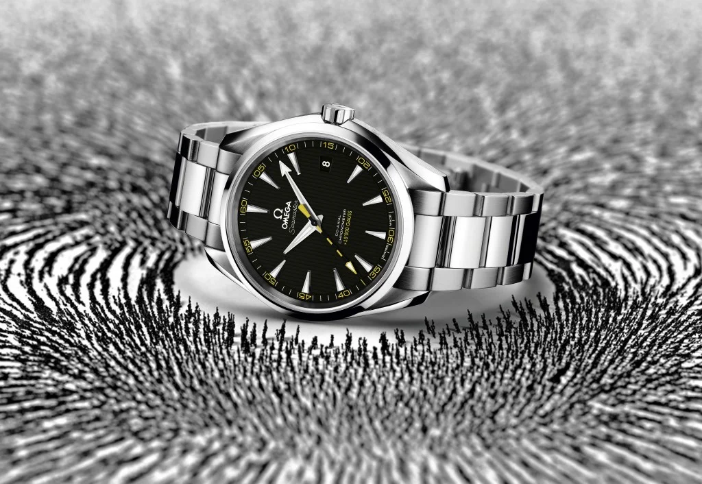 The Omega Aqua Terra >15,000 Gauss. Image courtesy of Omega. 