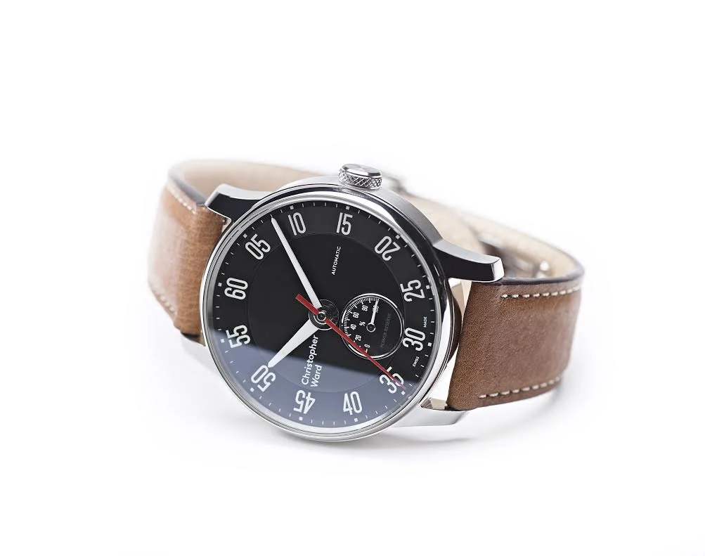 The Christopher Ward C9 DB4 '1 VEV'. Photos courtesy of Christopher ward