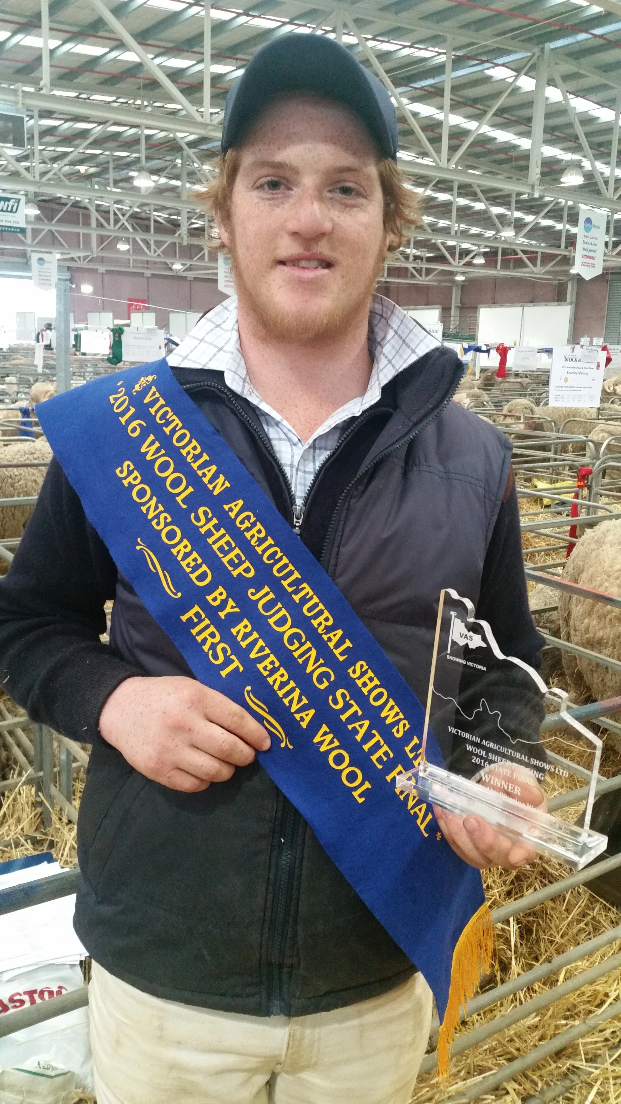 Adam Bennett - 1st Place (Pictured); Mitch A'Vard - 2nd Place; Ben Hartwich - 3rd Place