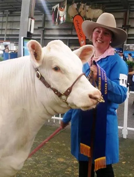Erin Arnott - Victorian State Final Winner Beef Handling