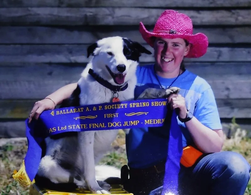 Saveloy and his owner tiah drake over the moon about claiming 1st prize at the state final 2016