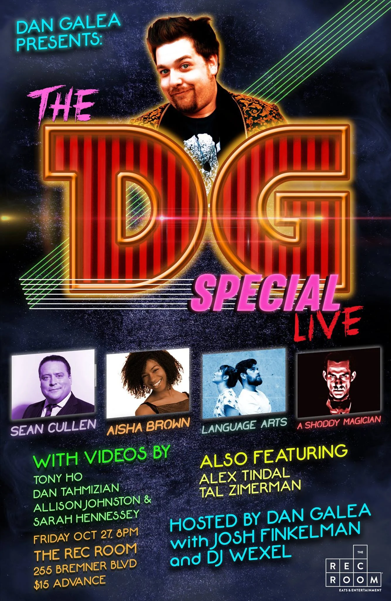 DG SPECIAL LIVE AT THE REC ROOM!
