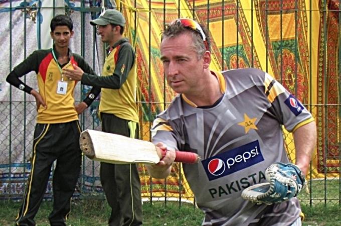 Julien Fountain as Pakistan's fielding coach. His background in baseball has allowed him to improve the standard of fielding for elite cricketers. 