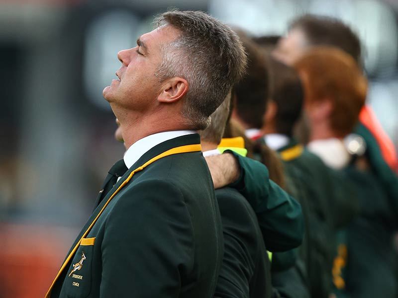 Heyneke bleeds the Green and Gold of the Springboks, but his results as head coach of South Africa's national rugby team have been underwhelming. After being knocked out of the 2015 Rugby World Cup by New Zealand in the semi-finals, Meyer's future remains in doubt.