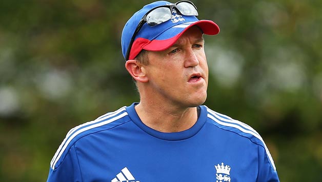 Andy Flower as head coach of the England men's cricket team.