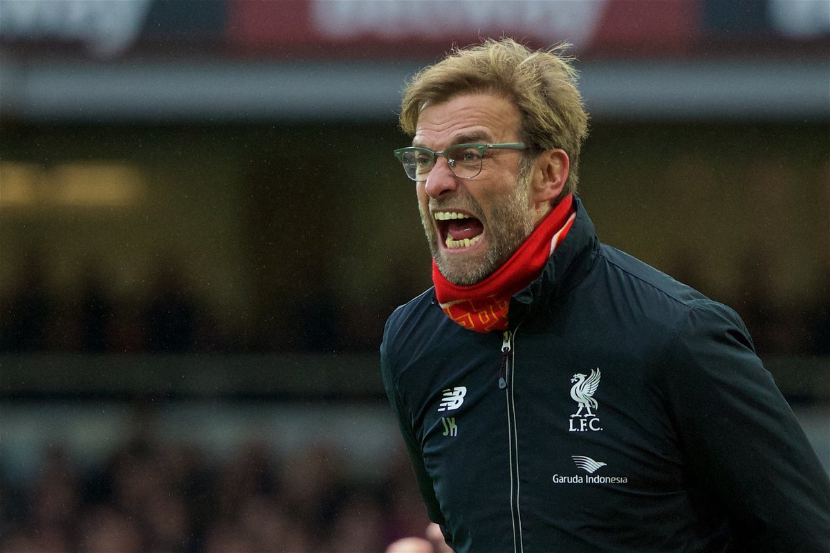 Liverpool manager Jurgen Klopp might be one of the most likable bosses in football but even he needs to whip his team into line from time to time. 