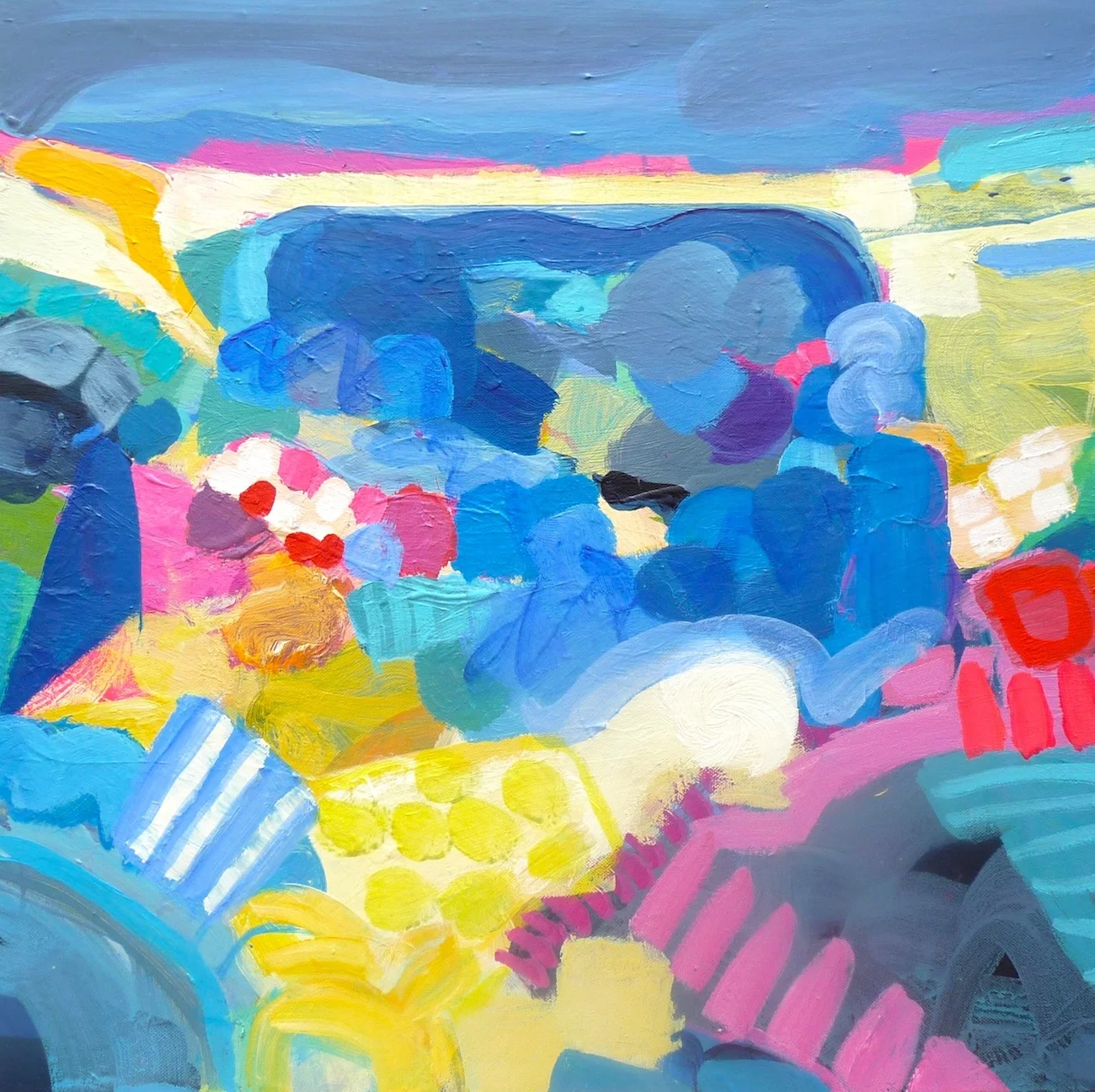 Swimming Pool 60x60cm SOLD