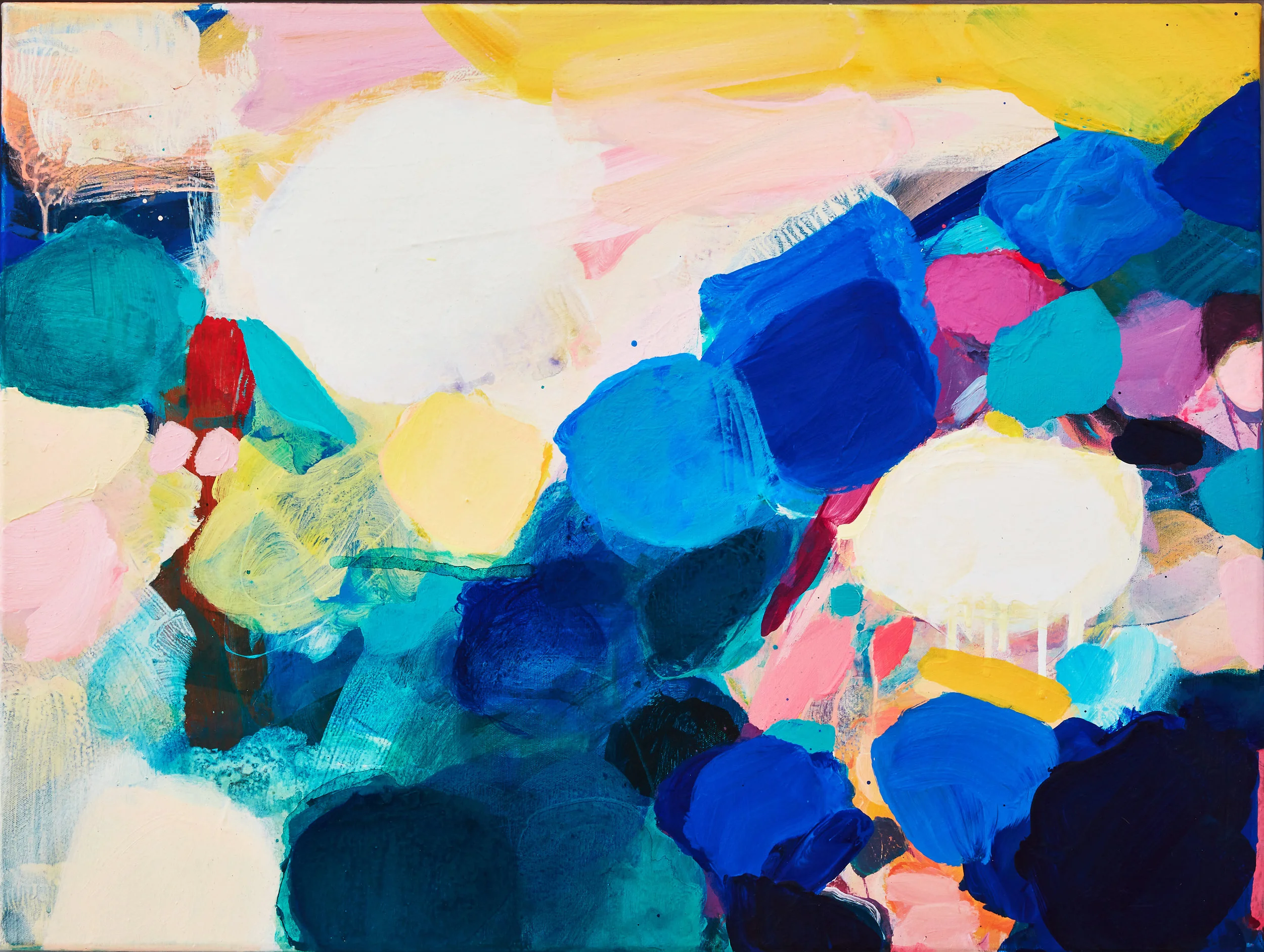 Blue rocks 60x80cm £1200 SOLD