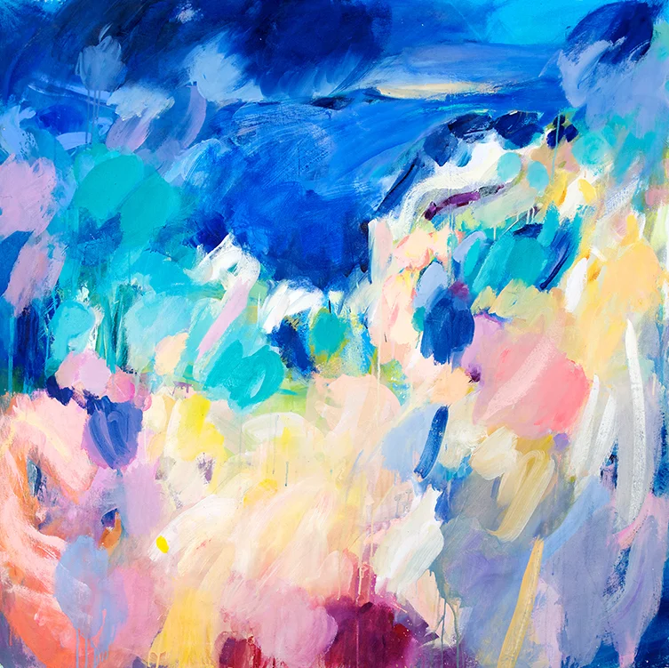 Sea Storm 133x133cm £3200 SOLD