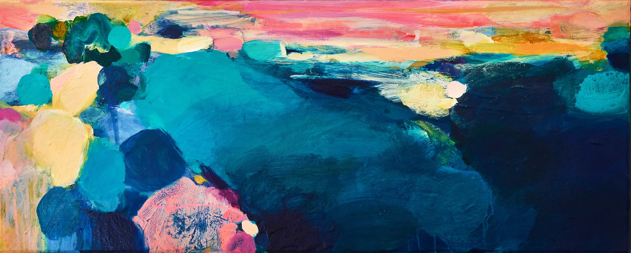 Sunset Dip 40x100cm SOLD