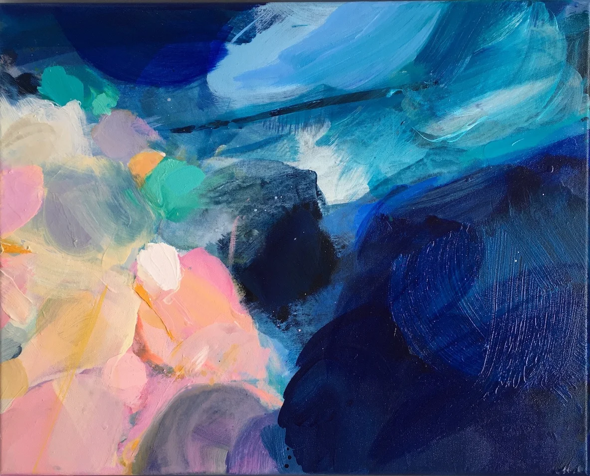 Dark Sea 40x50cm 1 SOLD