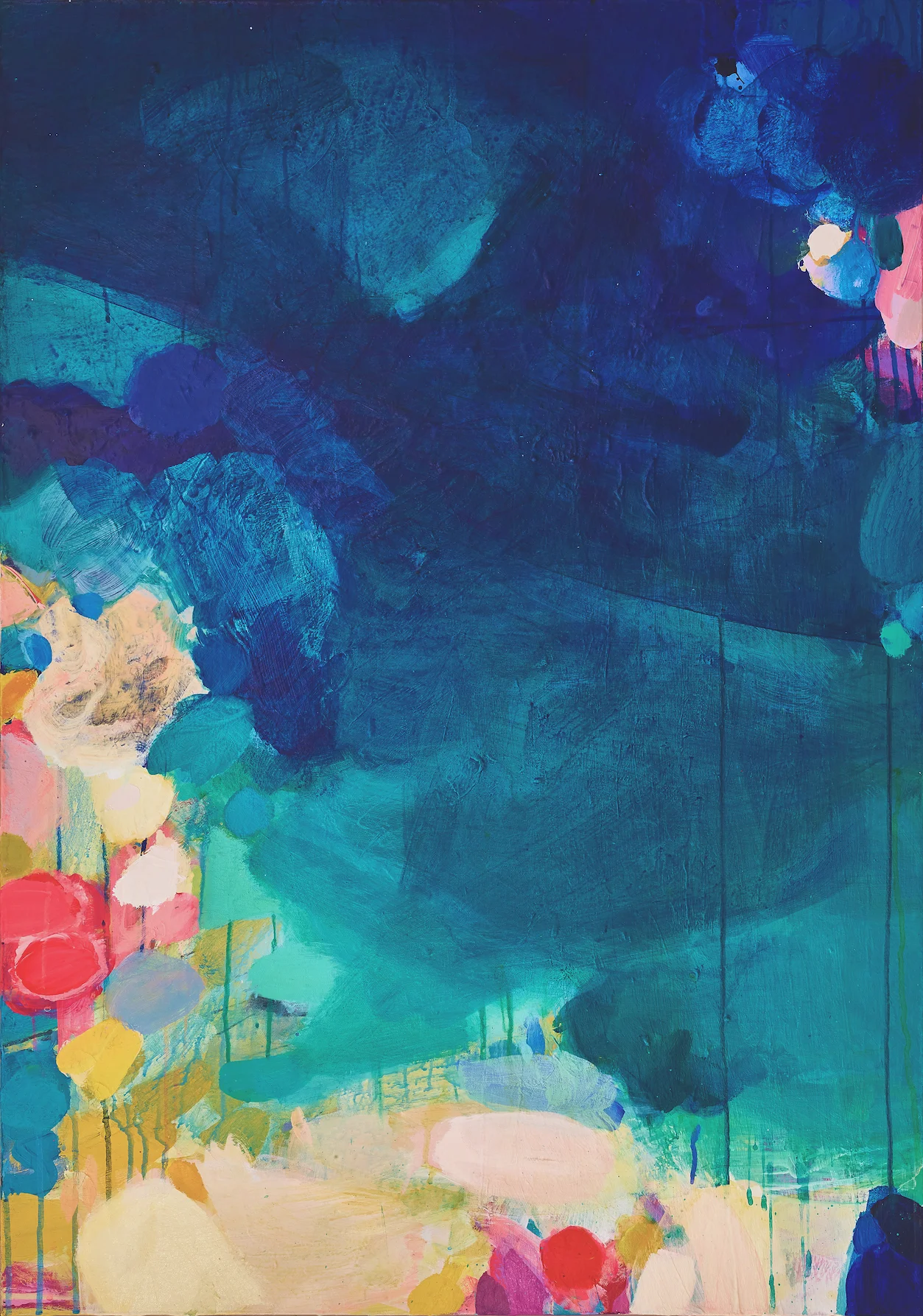 Deep blue harbour 70x90cm £1400