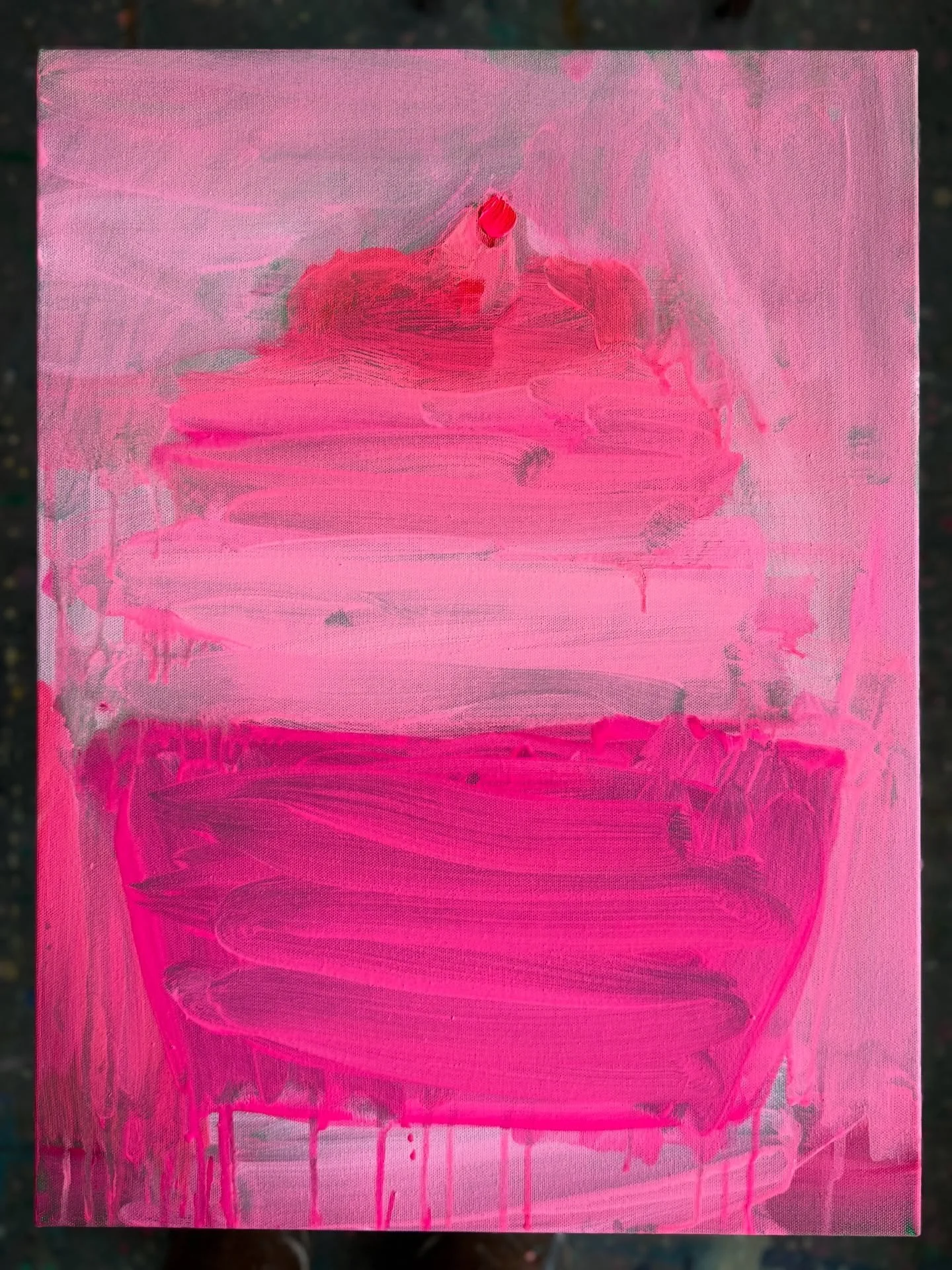 I made a cake !! I&rsquo;ve never painted a cake before but to celebrate @phoenix_artspace turning 30 today I did ! To be fair it was pretty fun&hellip;swipe across  for a quick video. Phoenix Art Space in Brighton is where I have my studio amongst o