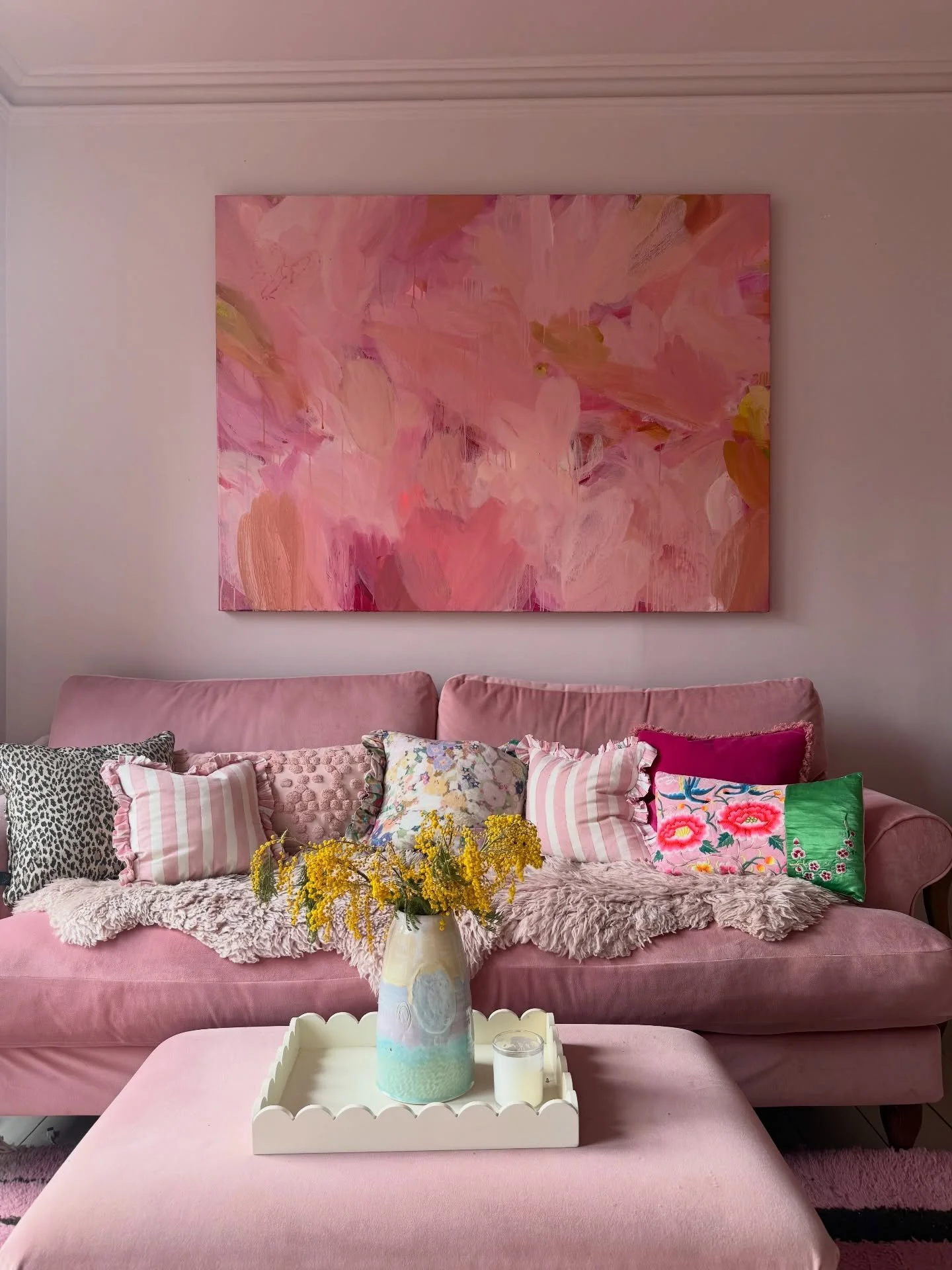 Sending Magnolia Blossom off with the courier today! I will definitely miss this painting ~ it has bought me a lot of Joy personally and I hope it will do the same for the new owner in her home🌸
&bull;
The last few days have been glorious&hellip; bl