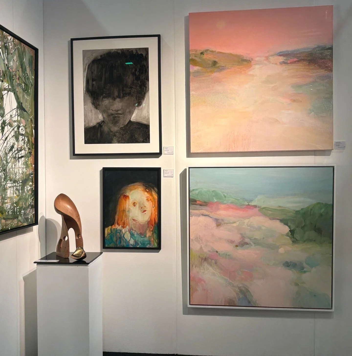 THIS WEEKEND ✨
&bull;
The Affordable Art Fair is on in Battersea London and you can find my new collection of paintings there with @larabowen.contemporary on Stand G3 
&bull;
This new body of work is based on the beauty I found over a few snowy days 