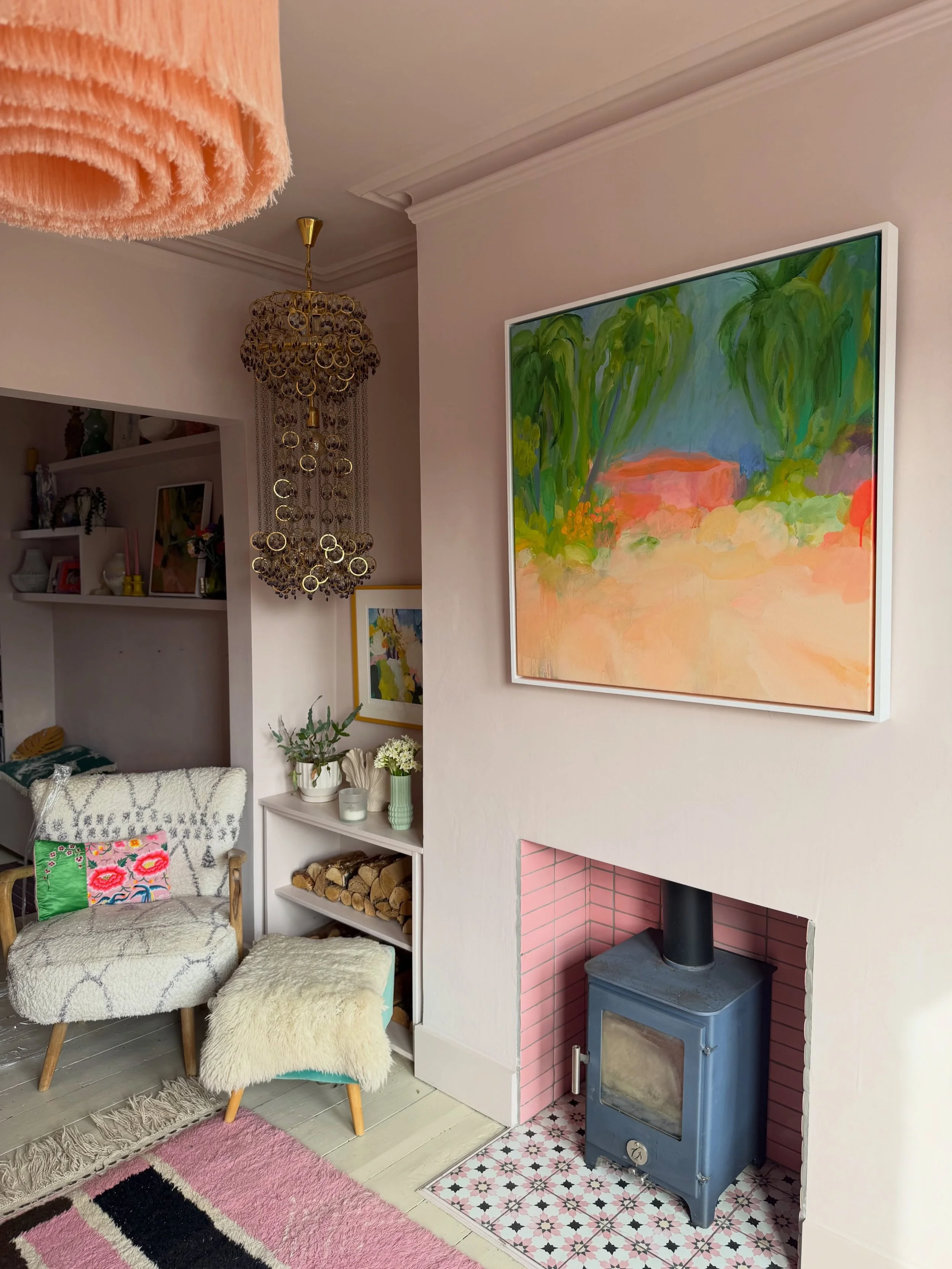 This weekend only !! On such a sunny weekend I&rsquo;m delighted to have a selection of my tropical paintings over at @westhovestudio as part of the @artistsopenhouses . They have some wonderful workshops on today ( scroll across for details) and lot