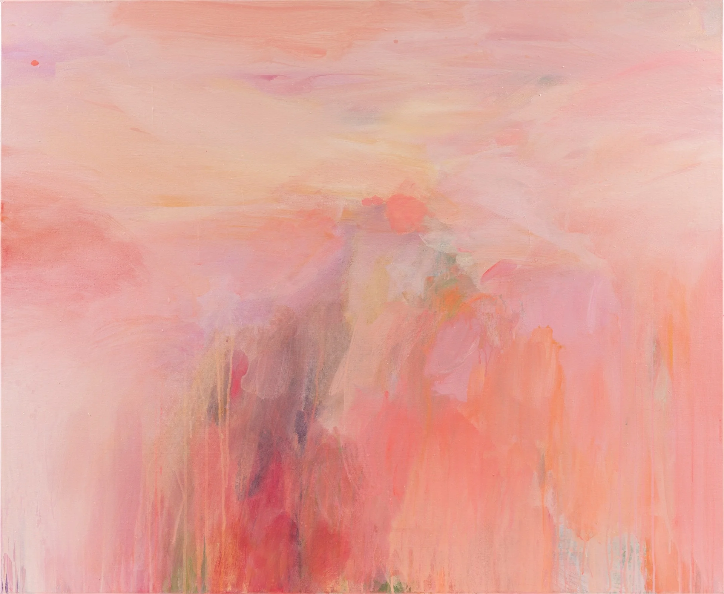 Lost in a Pink Sea 100x120cm (framed)