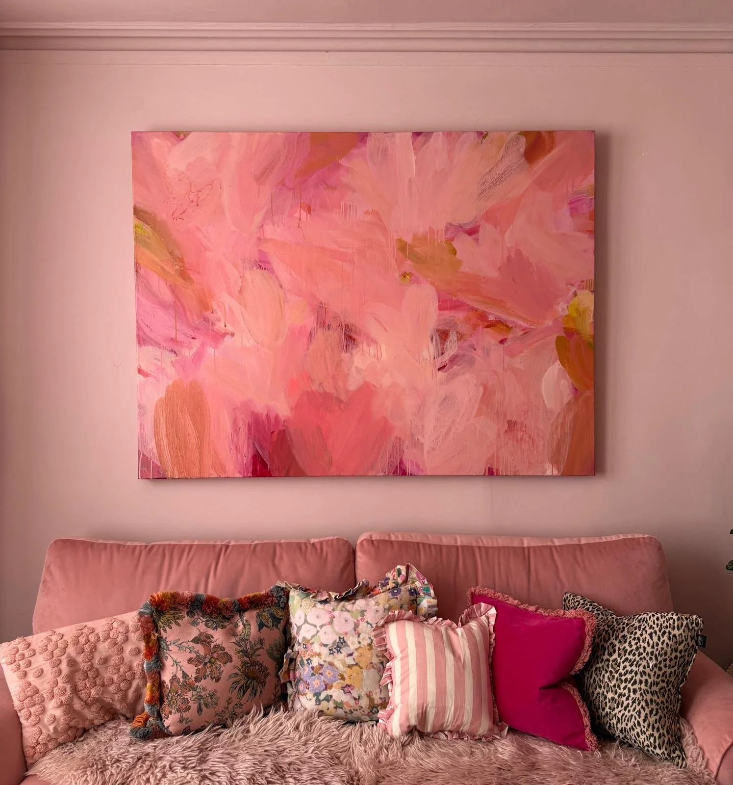 Magnolia Blossom 120x160cm