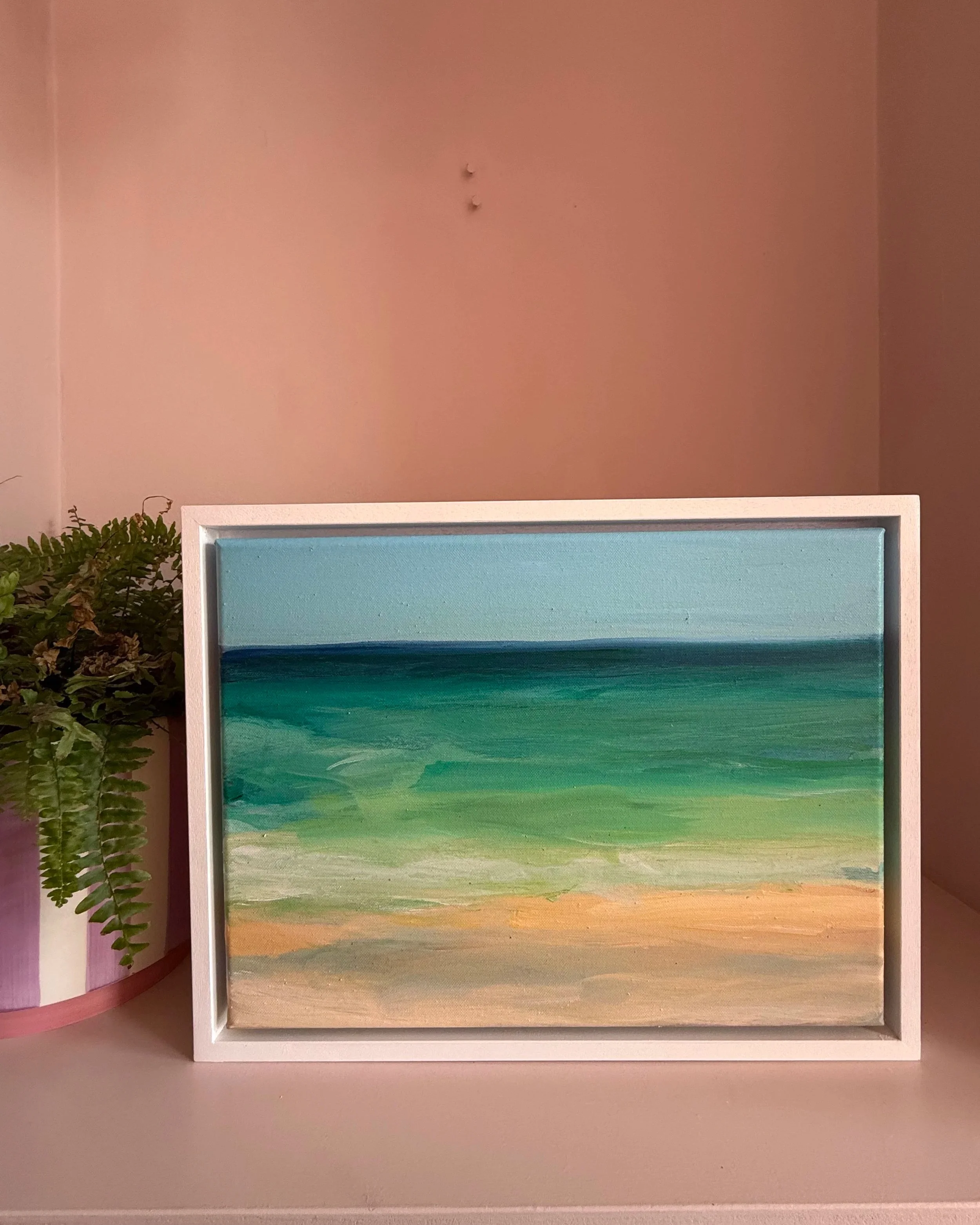 Lowtide St Ives 30x40cm (framed size 34x44cm)