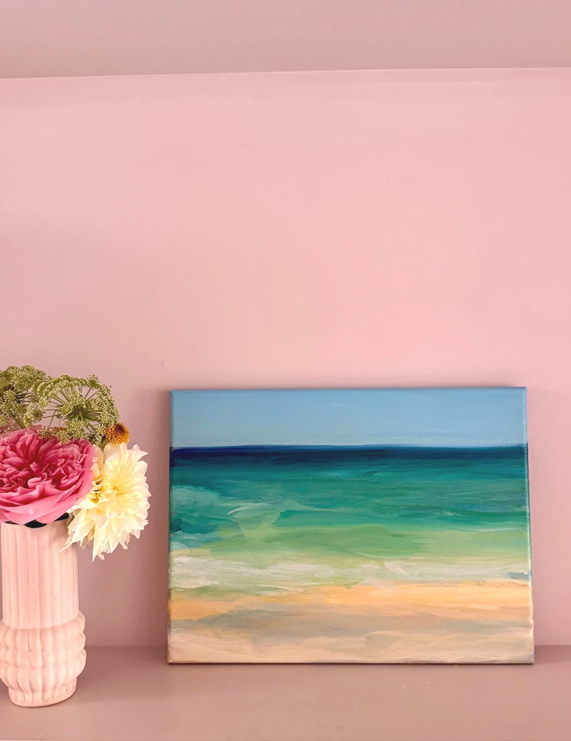 Lowtide St Ives 30x40cm (framed size 34x44cm)