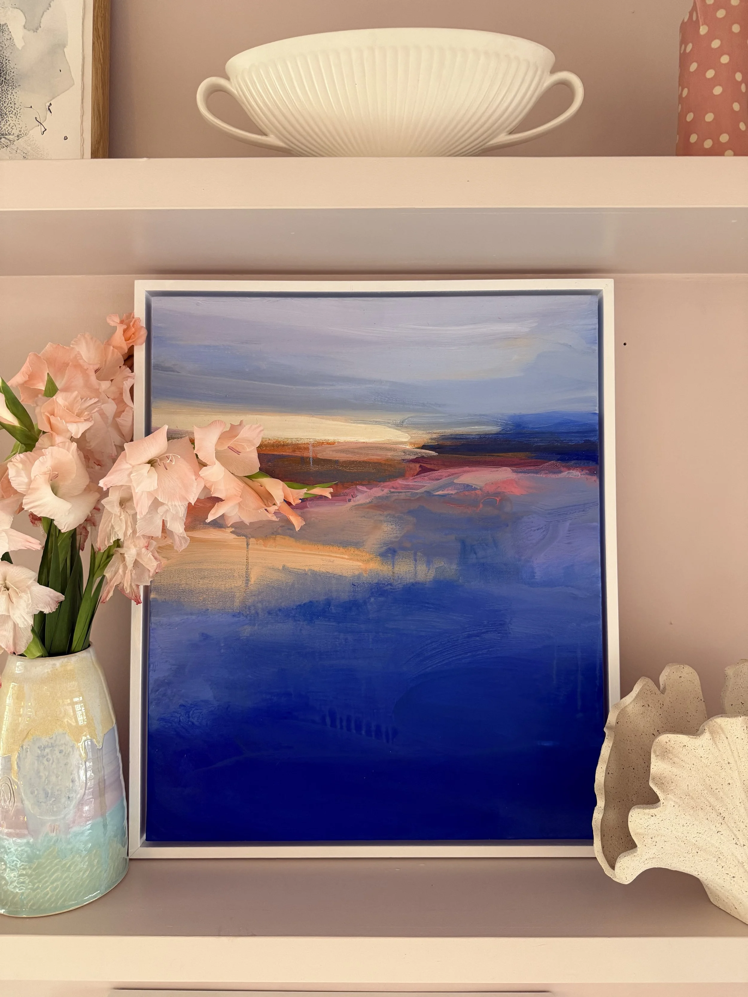 Over to Jubilee Pool 54x64cm (framed)