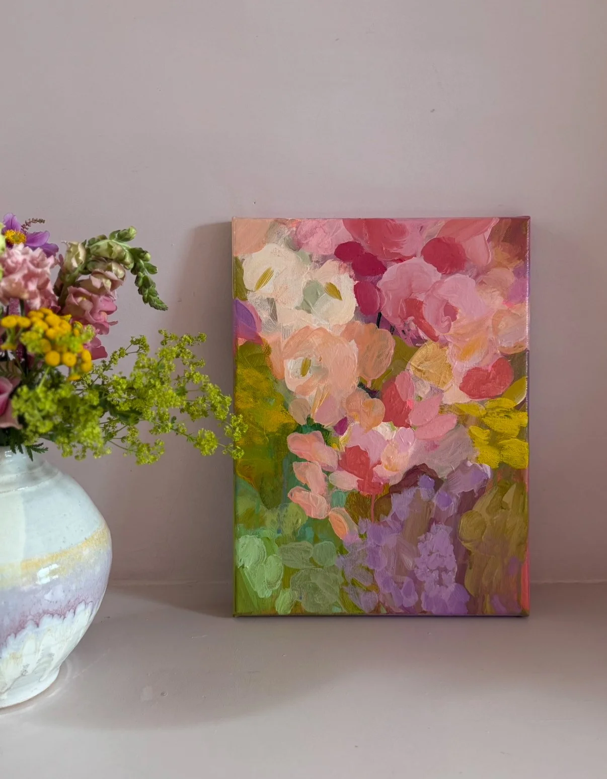 Hollyhocks 2