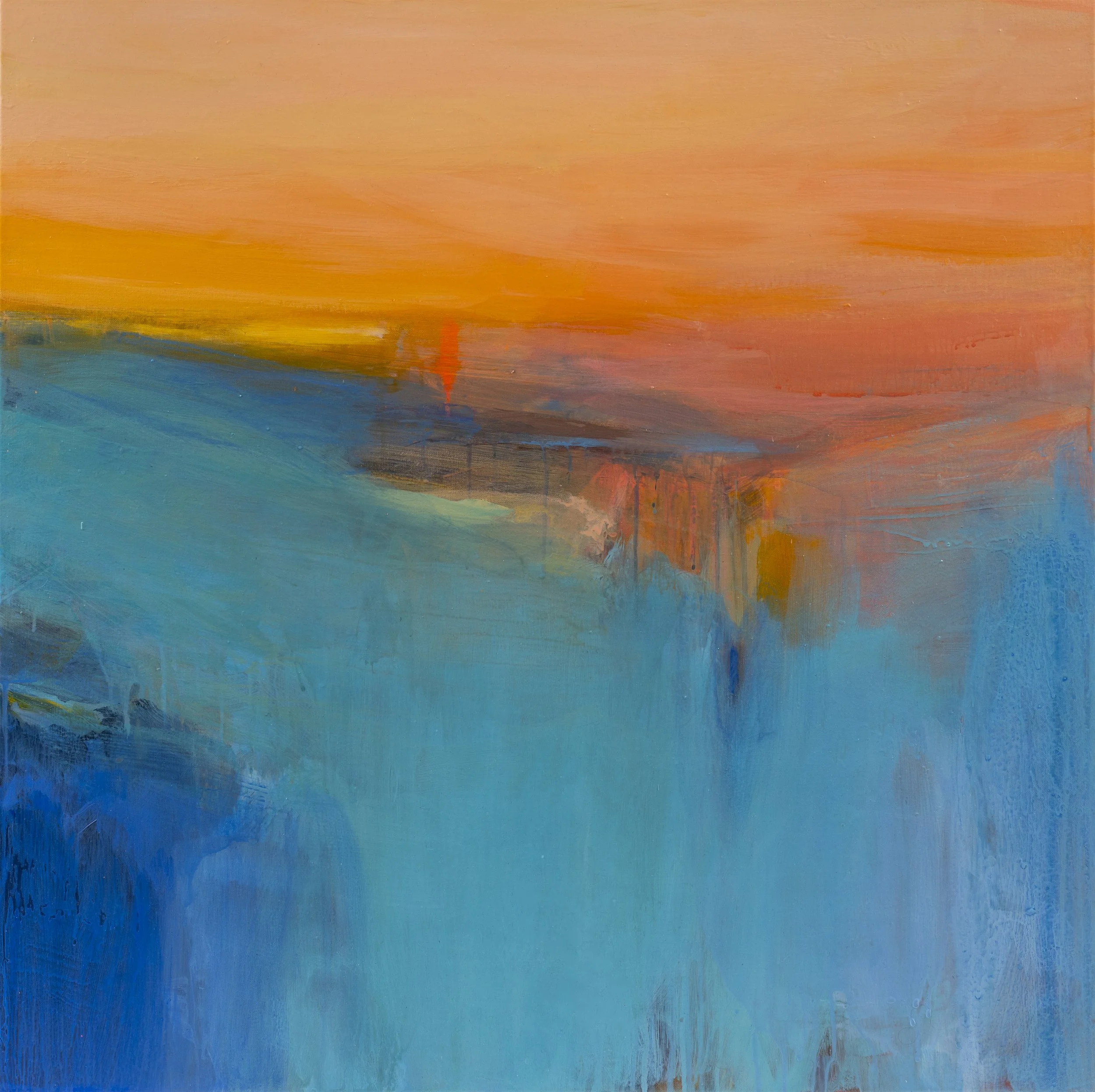 Pale Blue Sunrise