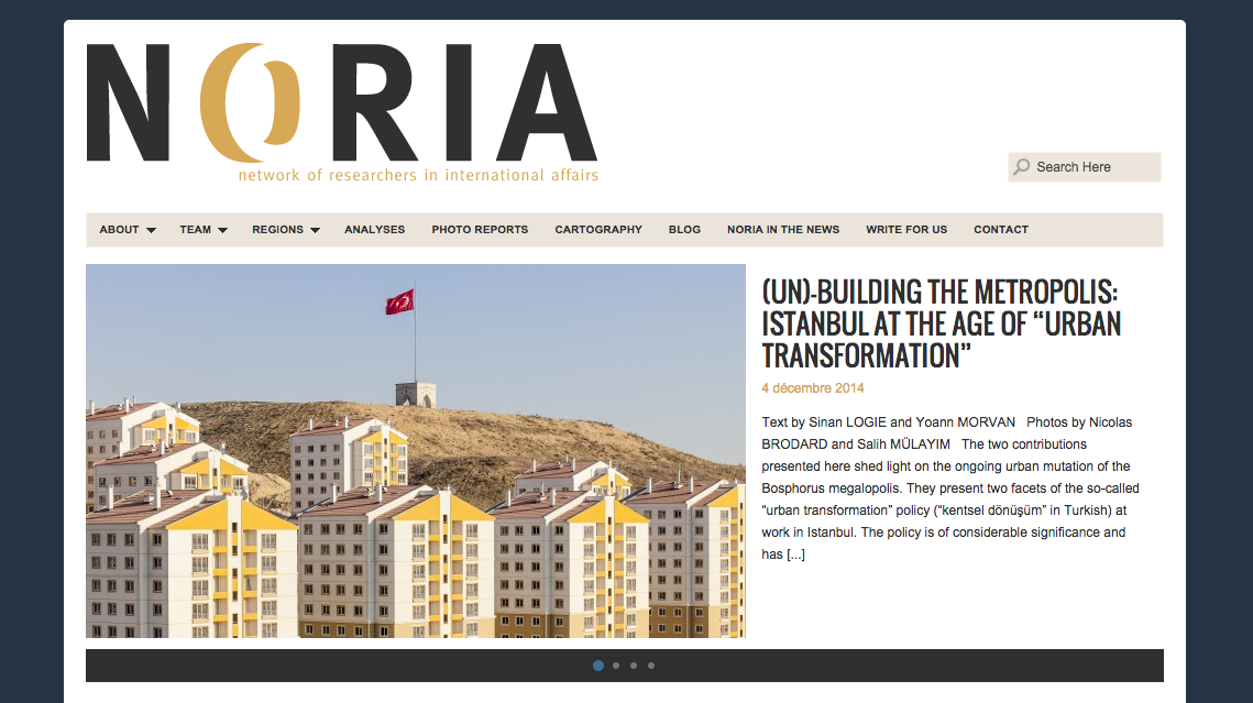 Noria Research - network of researchers in international affairs, 2014