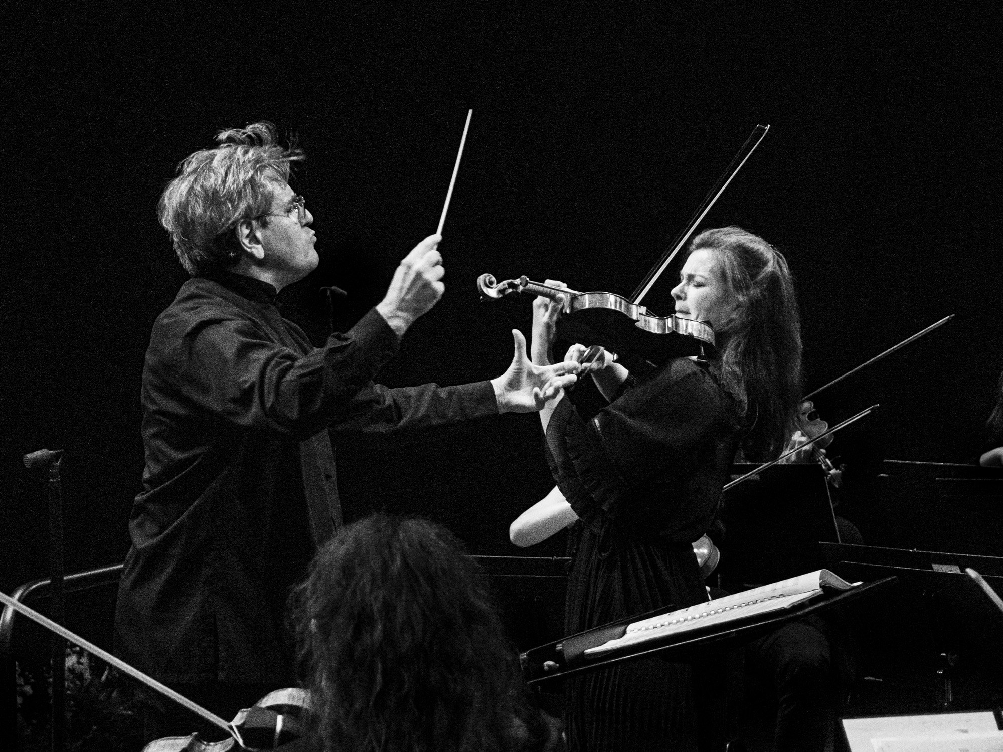 Antonio Pappano and Janine Jansen