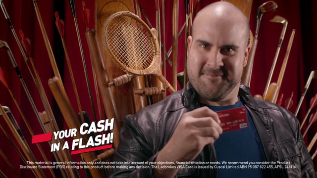 Ladbrokes Cash is King TVC