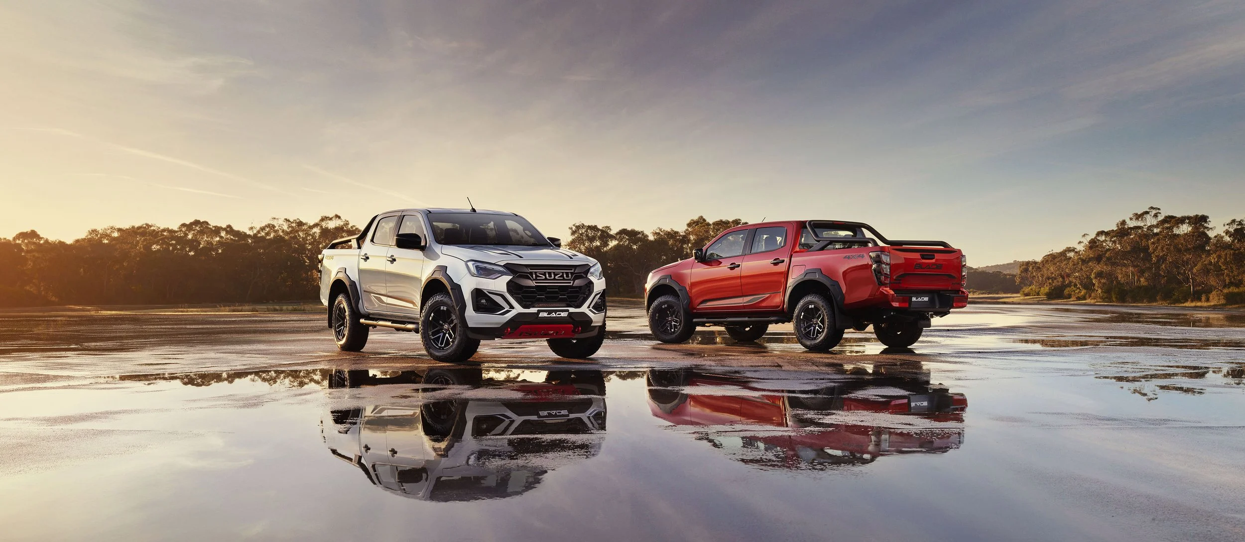  Imagery of the new DMAX BLADE for Isuzu UTE Australia. Designed and built for Australian conditions with design, suspension and driving development by Walkinshaw group. 