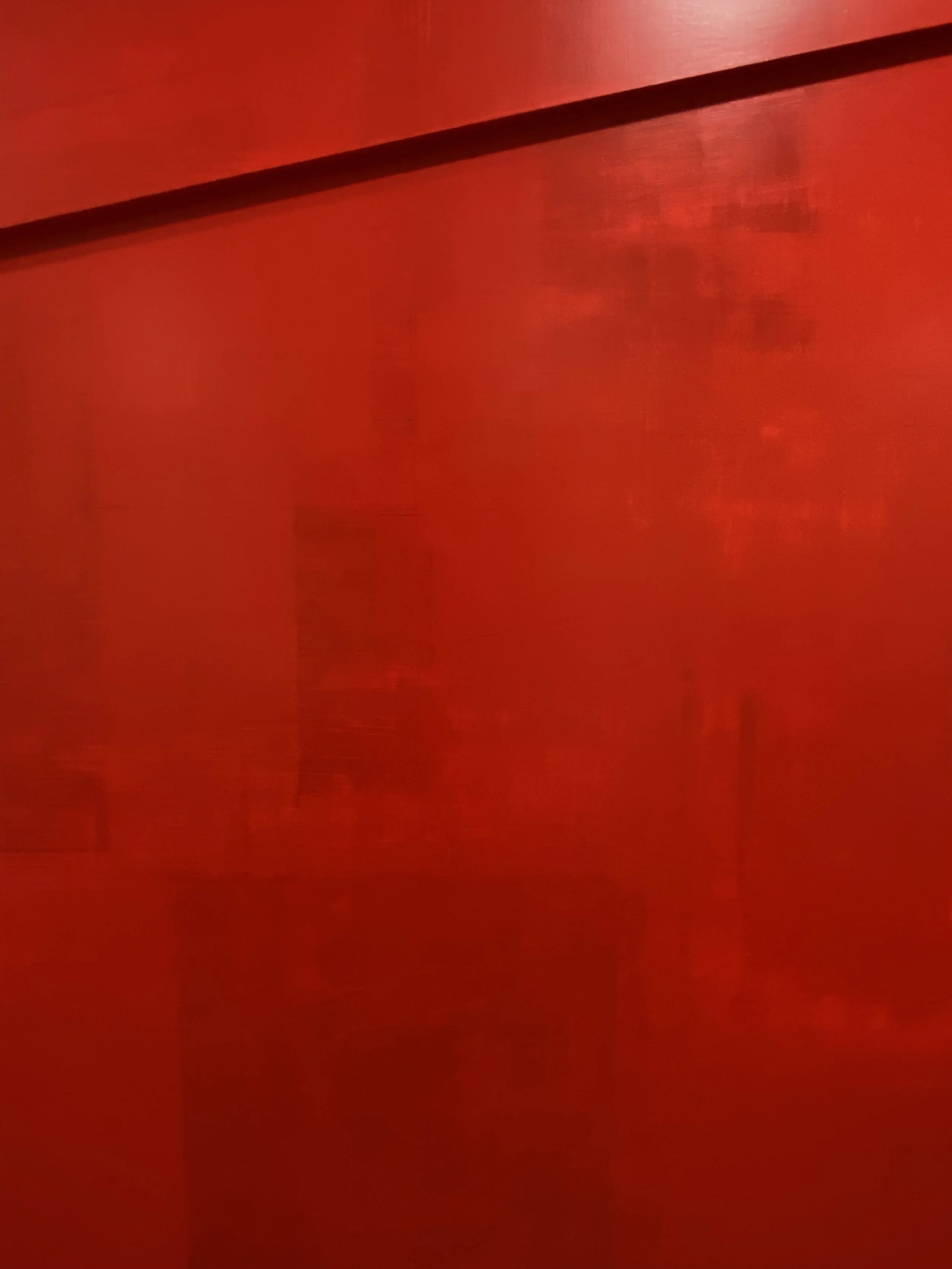   DETAIL: Red (Barn) Relief (for Ida and Catherine) , 2026.  