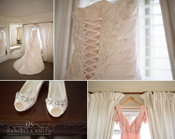 wedding dress and details