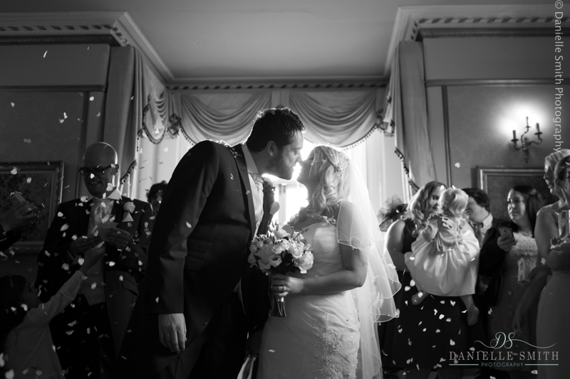 confetti inside at Fennes