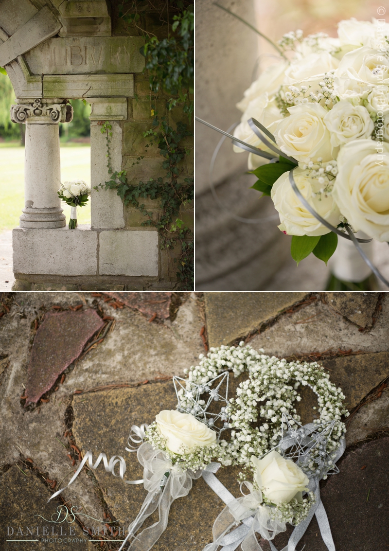 white wedding flowers