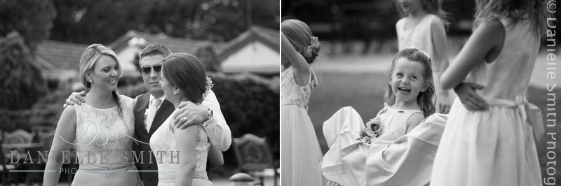 candid photos of wedding guests at ye olde plough