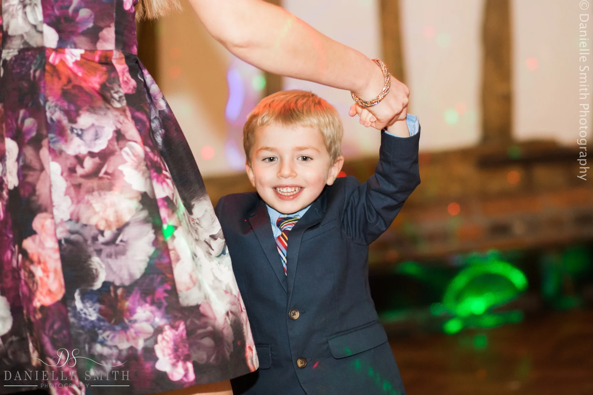 little boy dancing