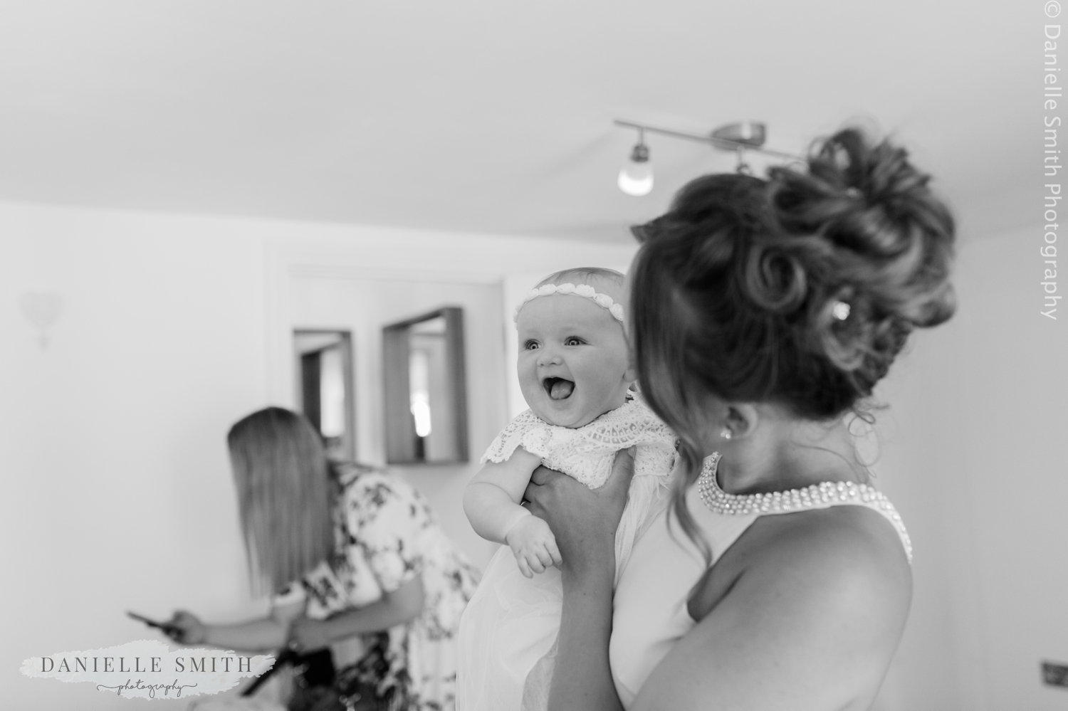 cute little baby flower girl