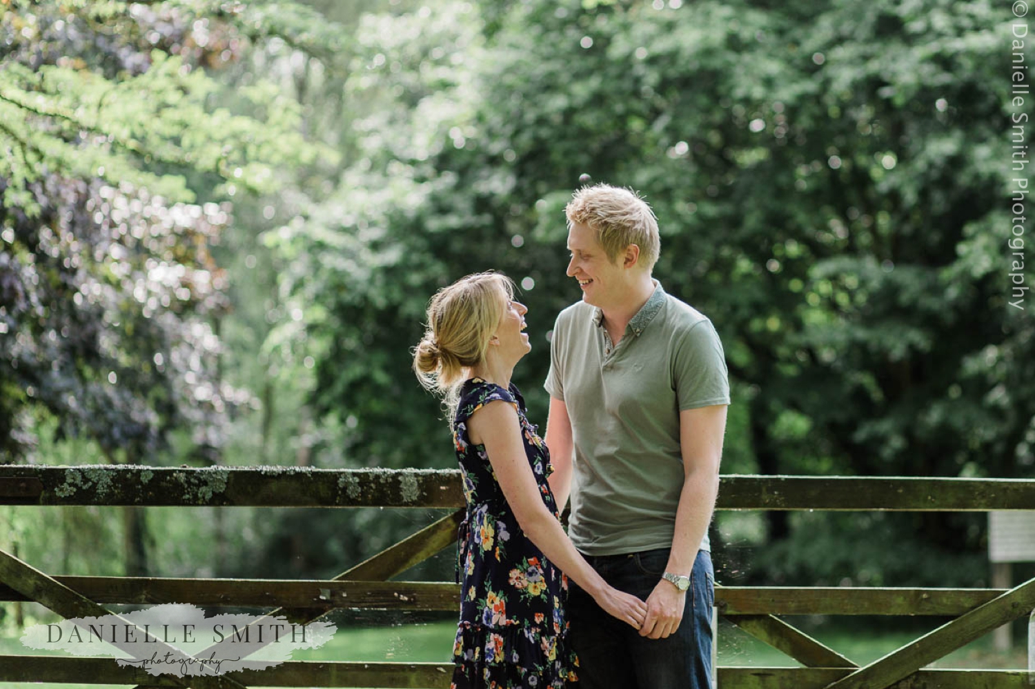 couple laughing - little easton pre-wedding photography