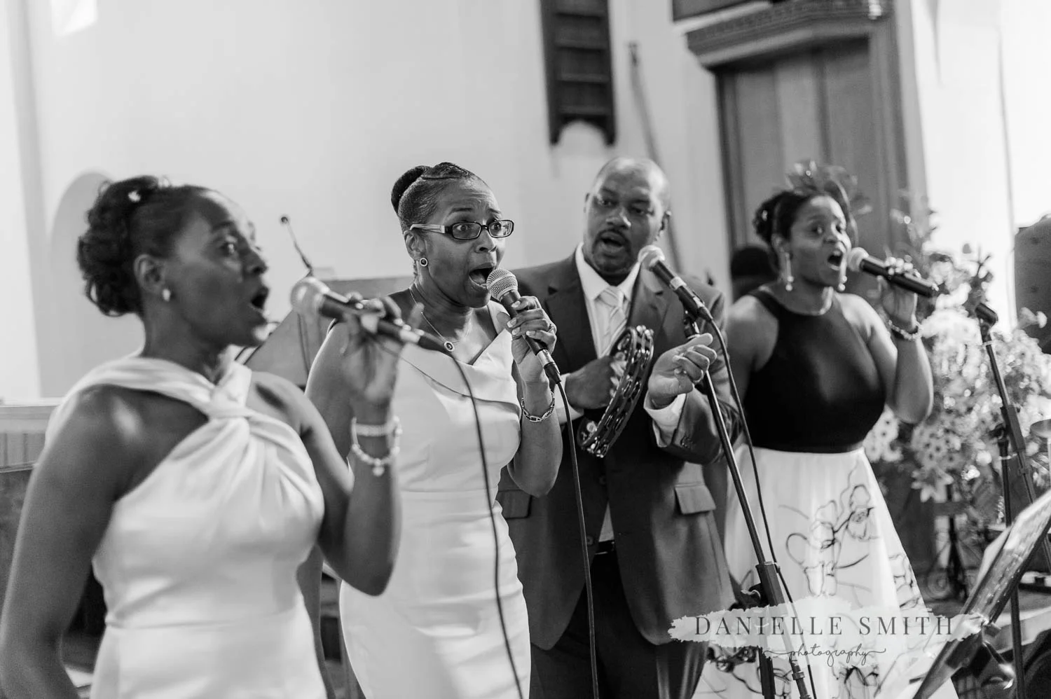caribbean band singing in church