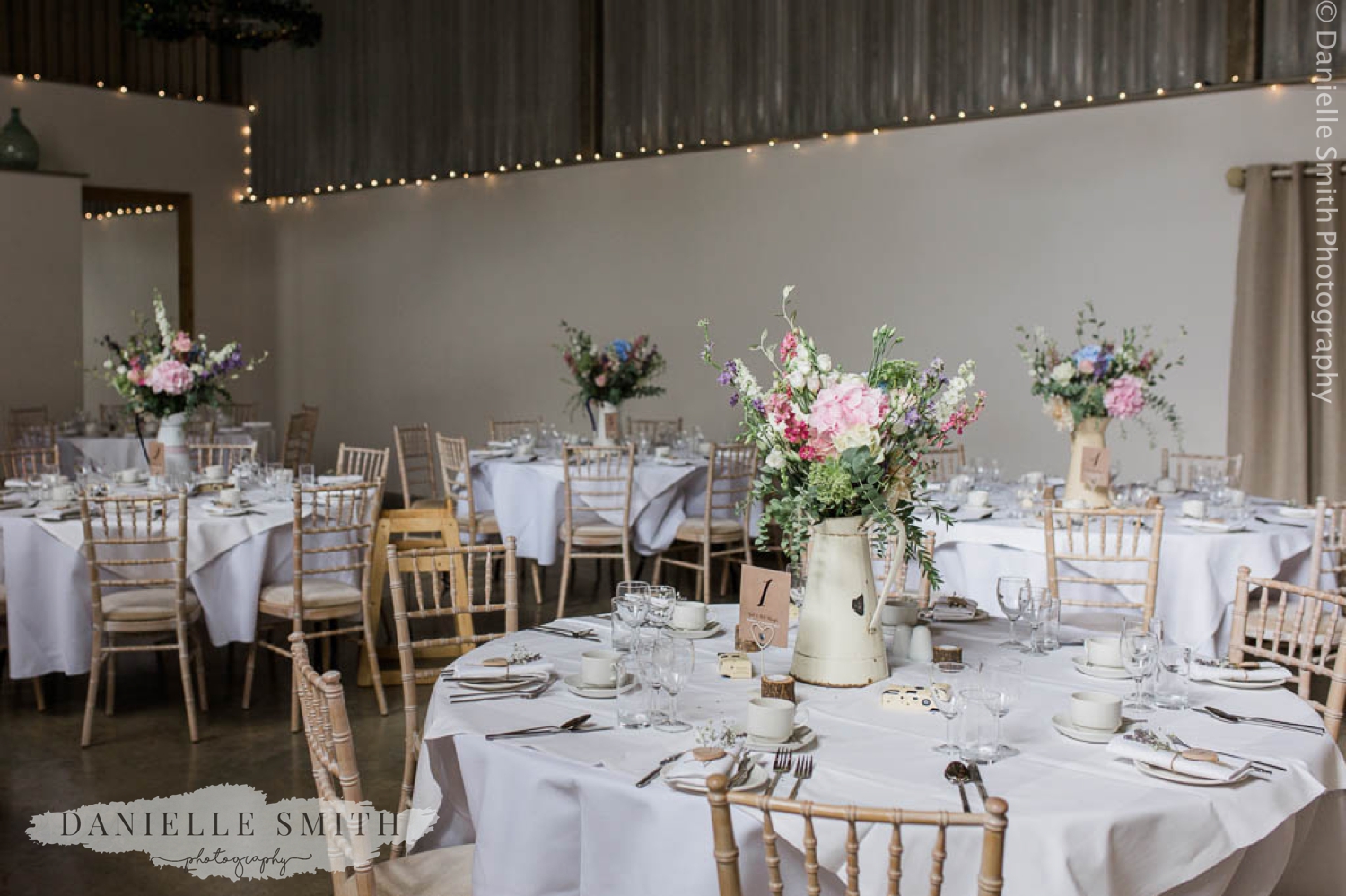 houchins wedding reception table decor